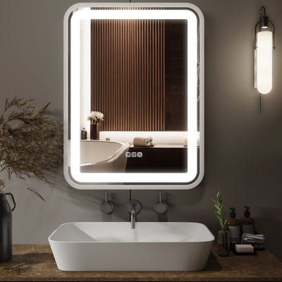 LuneluX_Home – Smart LED Bathroom Mirror with Anti-Fog & Touch Control