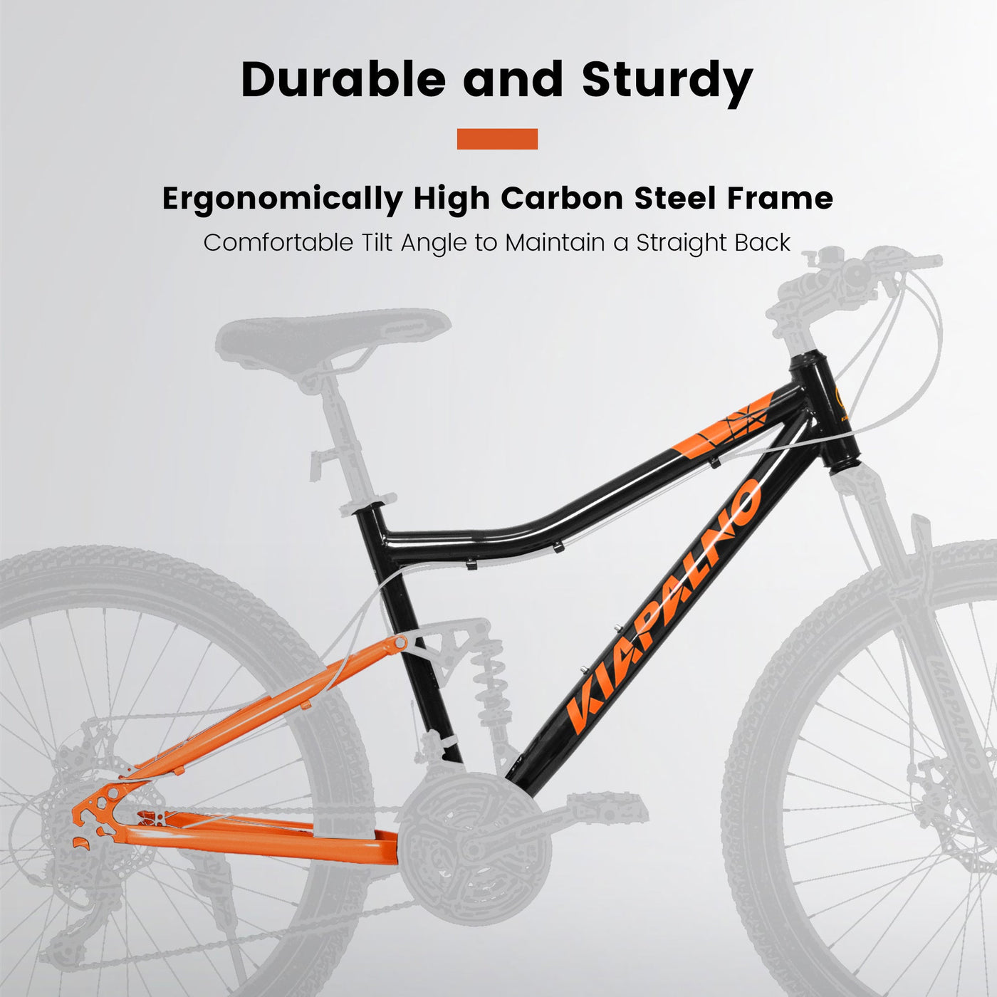 TerraRush™ – 26" Mountain Bike with Shock Absorber & 21-Speed