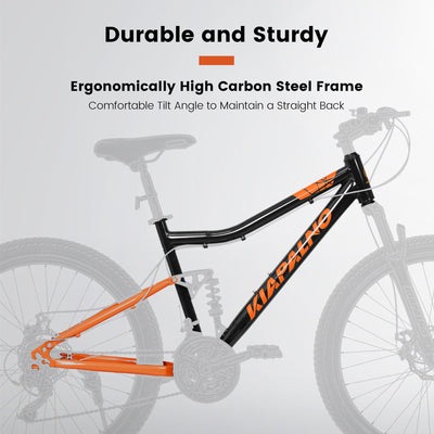 TerraRush™ – 26" Mountain Bike with Shock Absorber & 21-Speed