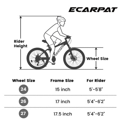 FlexRide™ 24 – 24" MTB Bike with Disc Brakes & 21-Speed Gears