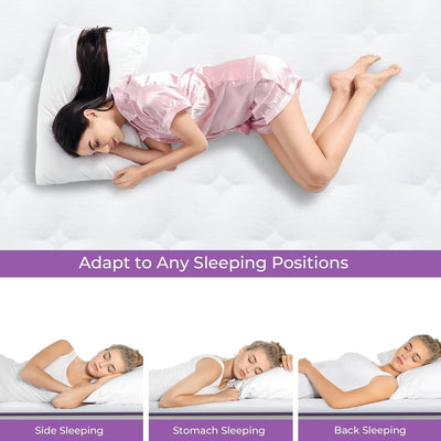 LuneluX_Sleep – 12-Inch Hybrid Mattress with Pocket Springs | Medium
