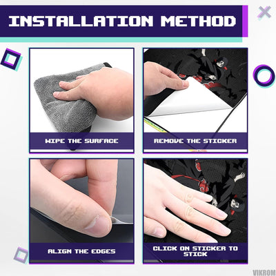 PS5 Console Controller Wrap Vinyl Sticker   PlayStation 5 Console