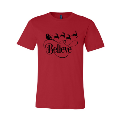 Believe In Christmas Shirt Available in 6 colors