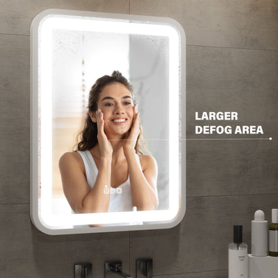 LuneluX_Home – Smart LED Bathroom Mirror with Anti-Fog & Touch Control