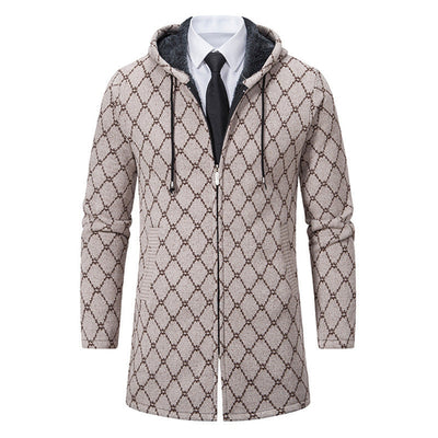 Men's Sweater Fashion Casual Hooded Coat