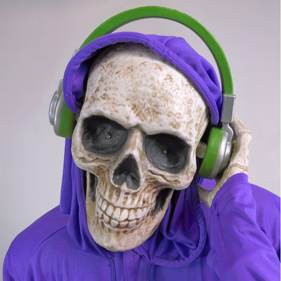 5.5-Ft Bluetooth DJ Webbs Skeleton Motion Activated Lighted Animatronic