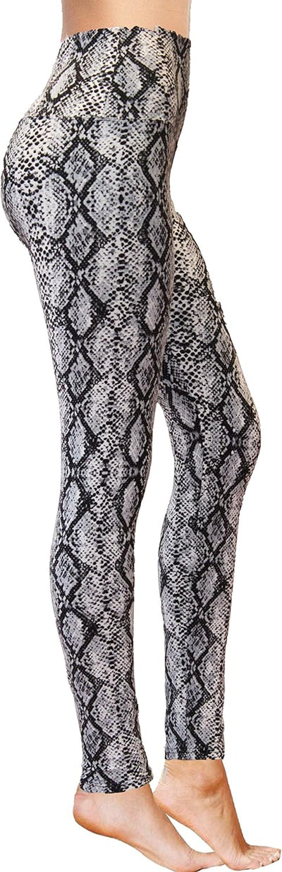 Leggings for Women W/5' High Waist Tummy Control Ankle Length Pants