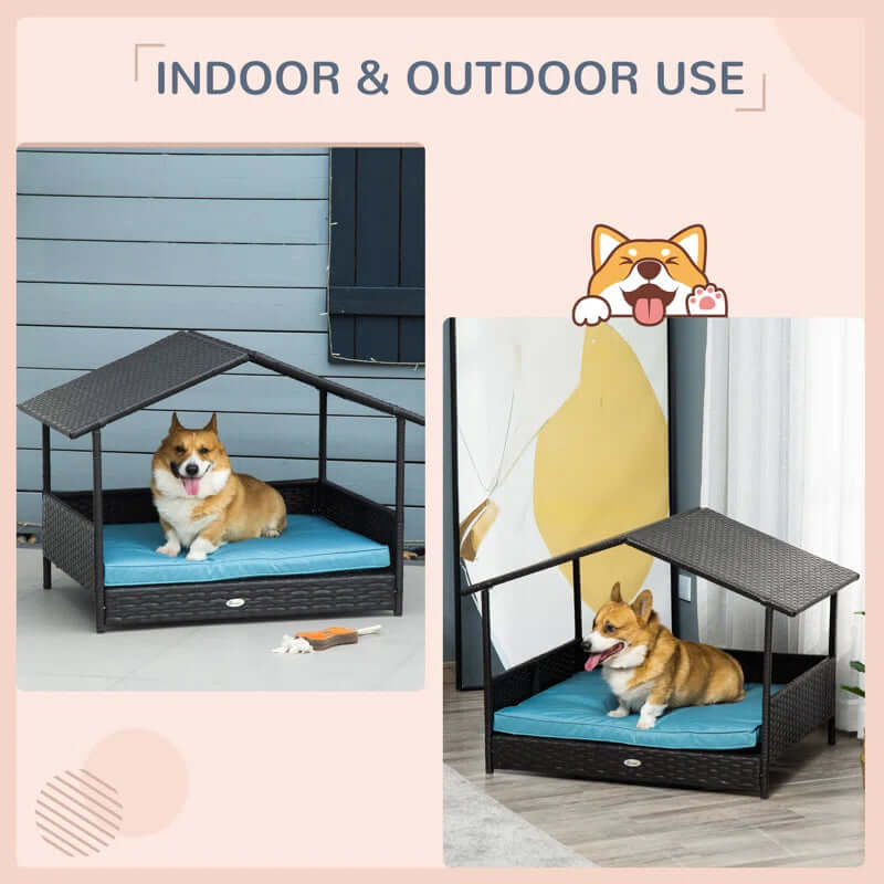 Lanagan Metal Portable Dog House