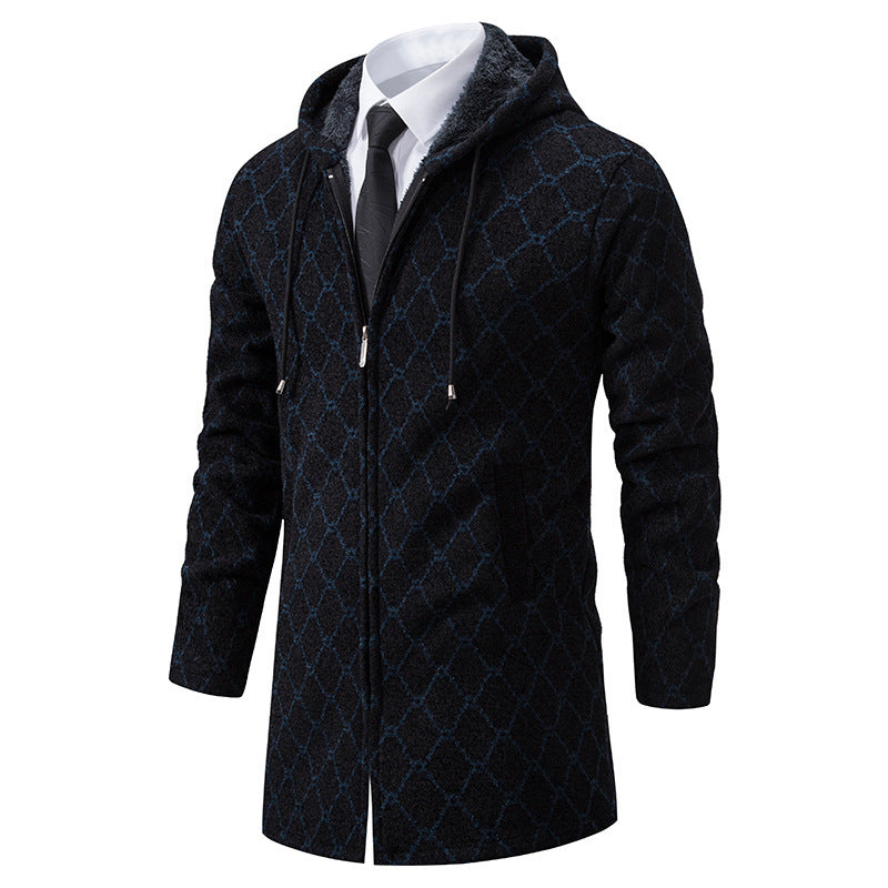 Men's Sweater Fashion Casual Hooded Coat