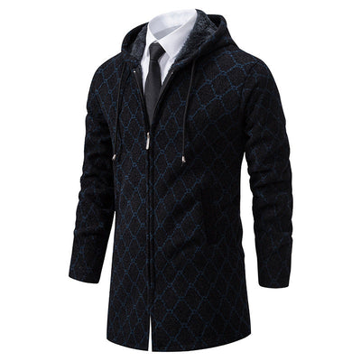 Men's Sweater Fashion Casual Hooded Coat