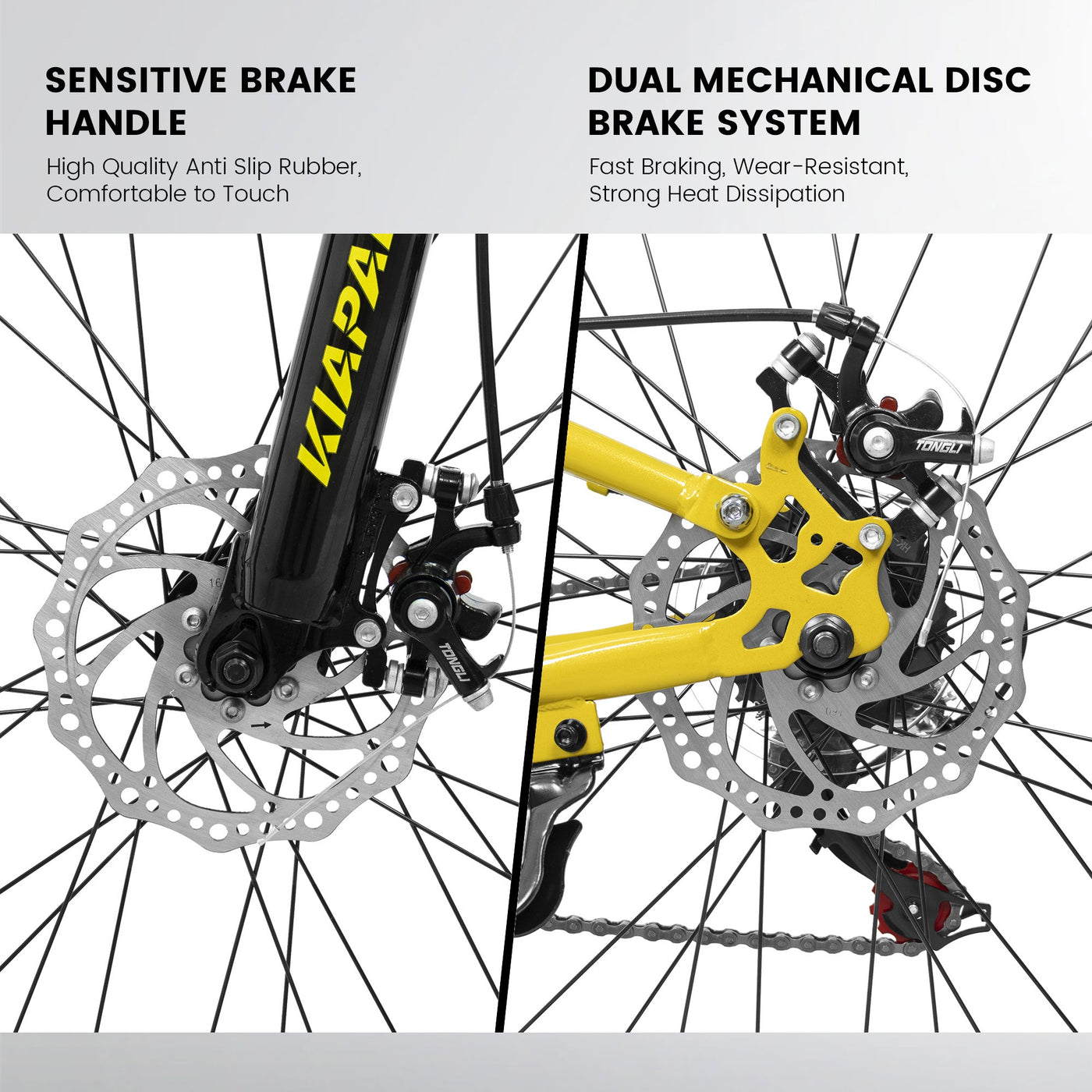 TerraRush™ – 26" Mountain Bike with Shock Absorber & 21-Speed