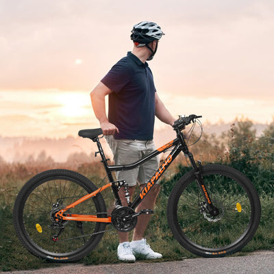 TerraRush™ – 26" Mountain Bike with Shock Absorber & 21-Speed