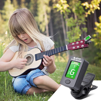 Jt 01 Clip on Tuner Capo for Guitar Bass Ukulele Violin with Lcd Display