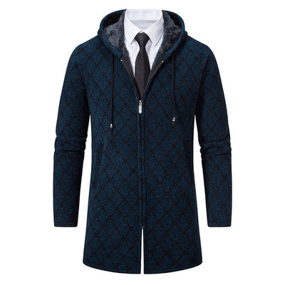 Men's Sweater Fashion Casual Hooded Coat