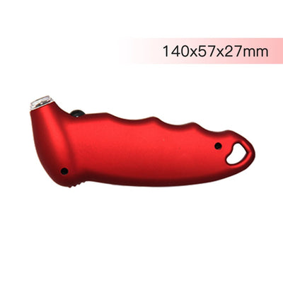 Portable LCD Screen Display Digital Tire Pressure device in red color with ergonomic design for easy use.