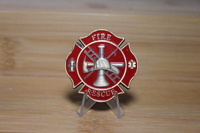 Firefighting Challenge Coin: A Tribute to Bravery and Service