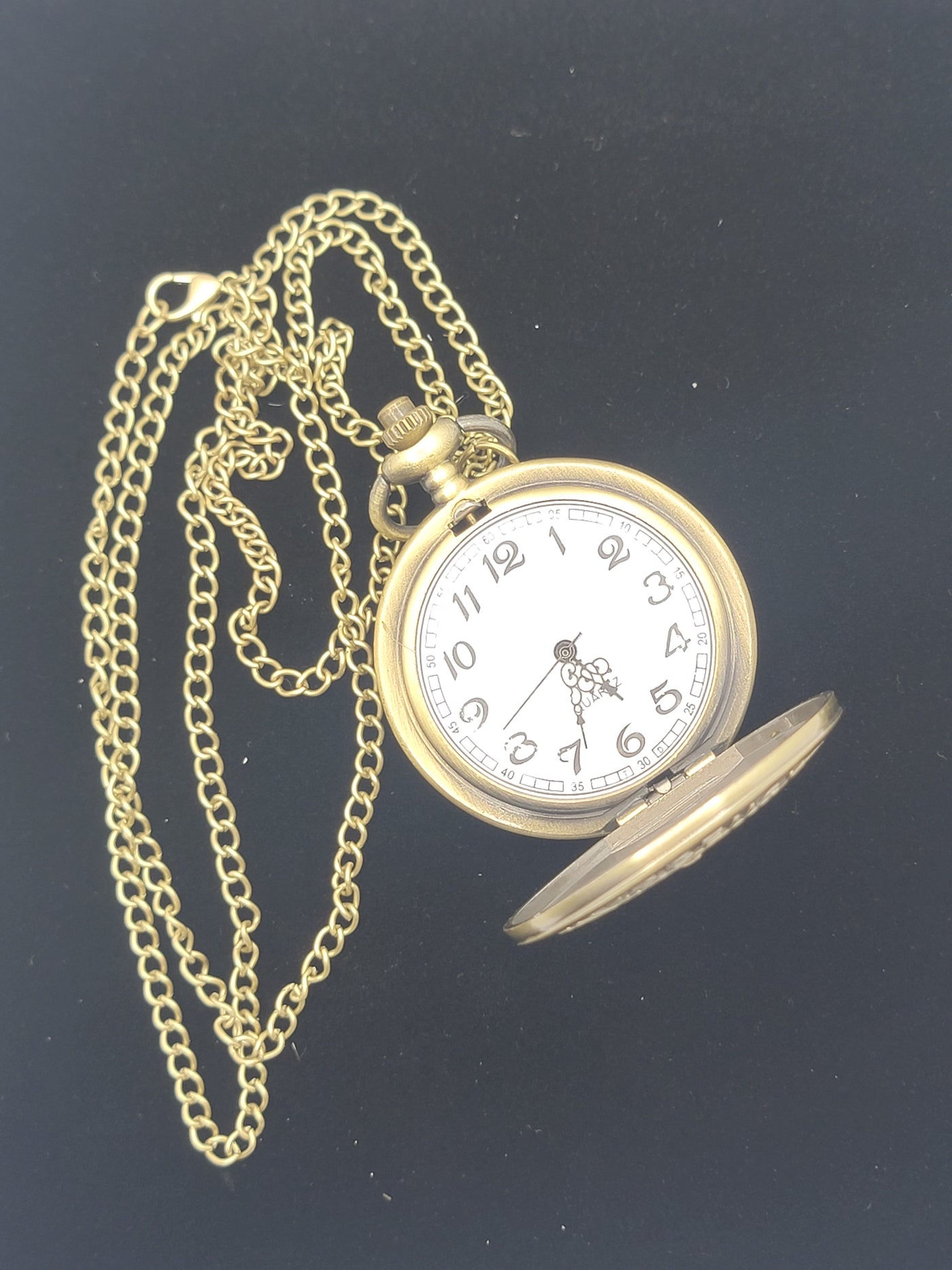 Full Hunter Bronze EMT Pocket Watch | Gift Box Included