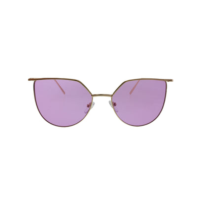 Jase New York Alton Sunglasses in Purple - Metal frame aviator style with UV400 protection.