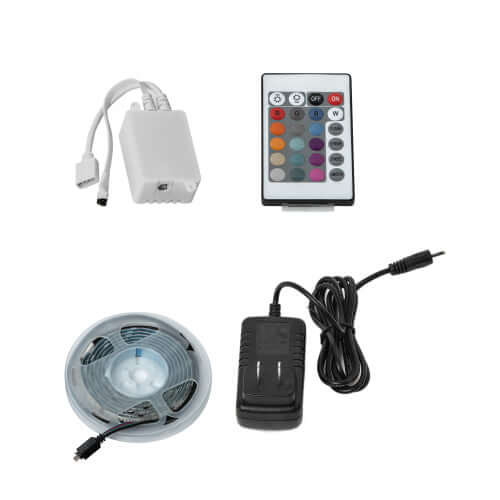 Morden TV Stand with LED Light