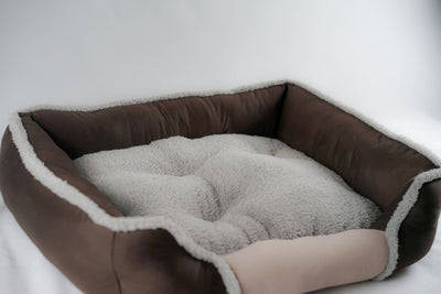 Soft Touch All Seasons 26'' Bed - cozy pet bed with premium micro suede and soft polyester cushioning.