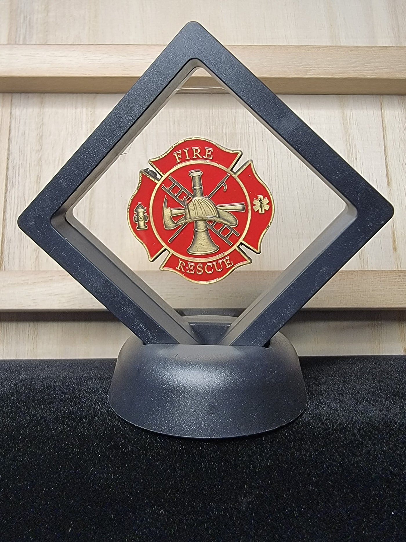Firefighting Challenge Coin: A Tribute to Bravery and Service