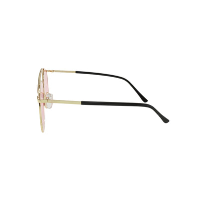 Jase New York Lincoln Sunglasses in Pink featuring a metal alloy frame and chic design.