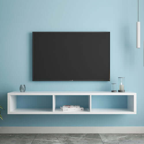 60" Shallow Floating TV Console TV Stand