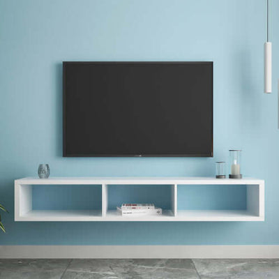 60" Shallow Floating TV Console TV Stand