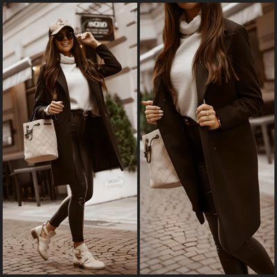 Casual Elegance Wool Coat – 25 Edition
