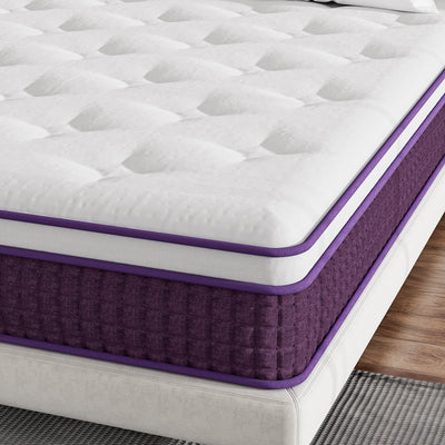 LuneluX_Sleep – 12-Inch Hybrid Mattress with Pocket Springs | Medium