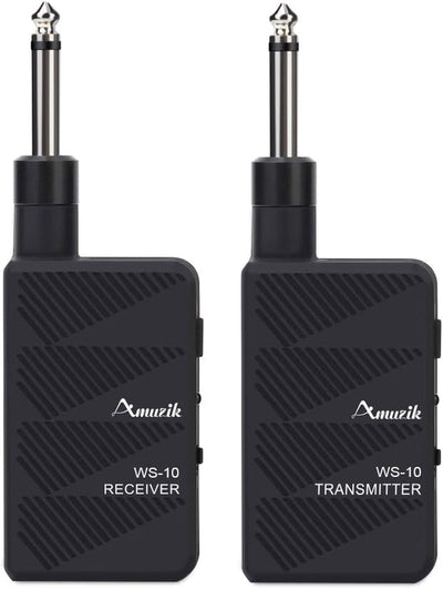 2.4Ghz Wireless Guitar System Low Latency Rechargeable Wireless System for Guitar Bass Electric Instruments