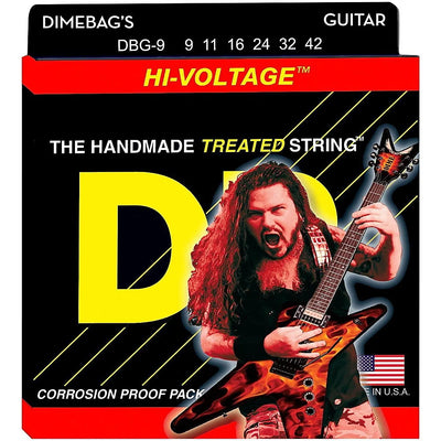 Dimebag Darrell DBG-9 Lite Hi-Voltage Electric Guitar Strings