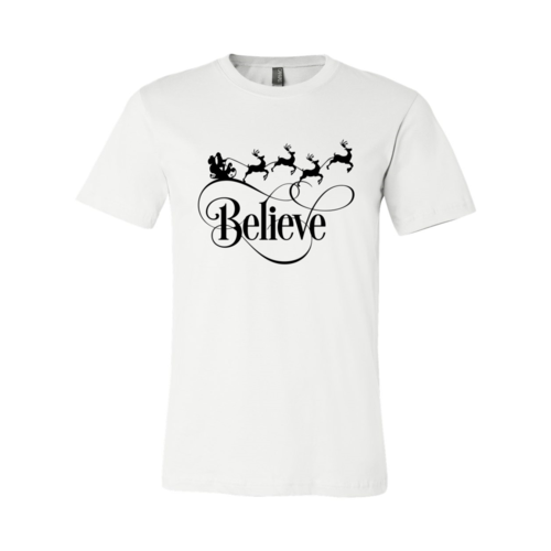 Believe In Christmas Shirt Available in 6 colors