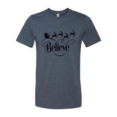 Believe In Christmas Shirt Available in 6 colors