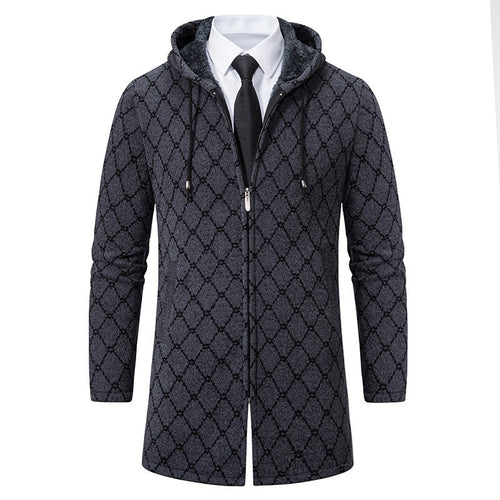 Men's Sweater Fashion Casual Hooded Coat