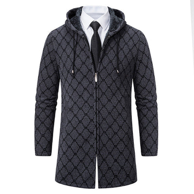 Men's Sweater Fashion Casual Hooded Coat