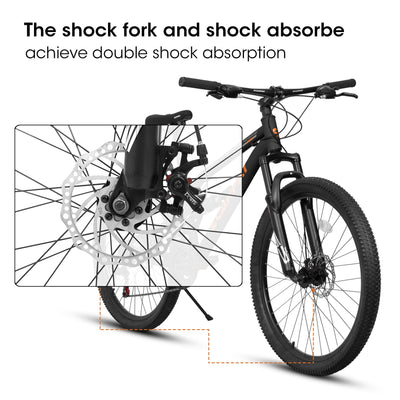 TrailMate™ – 26" Steel Frame MTB (21-Speed, Blue)