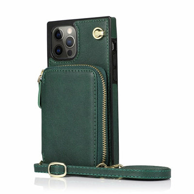 leather phone cross bag