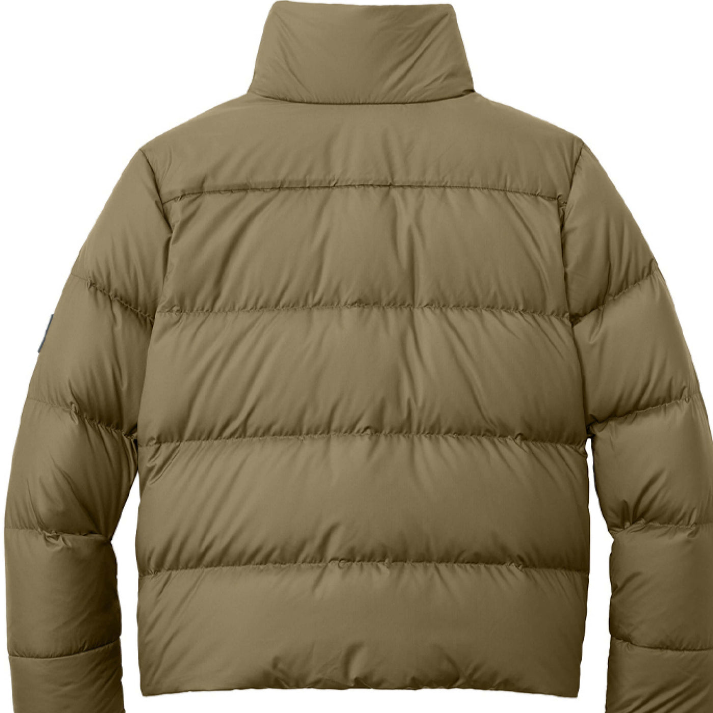 Back view of the Ladies OR-PS Jacket - Puffer Jacket showcasing its insulated design and stylish silhouette.
