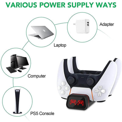 Controller Charging Dock For PS5 , Xbox Series S/X , Nintendo Switch