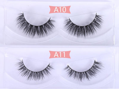 30 Pairs Wholesale No Box Mink Lashes Bulk Natural Hand Made Cruelty
