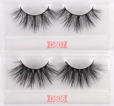 Wholesale Eyelashes 50 Pairs No Box 3D Mink Lashes Dramatic