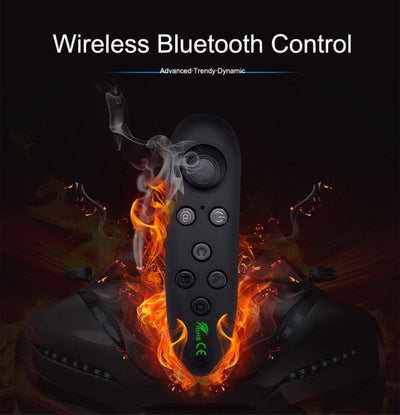 Dragon Flash VR Gaming Headset With Controller wireless Bluetooth controller featuring advanced dynamic design.