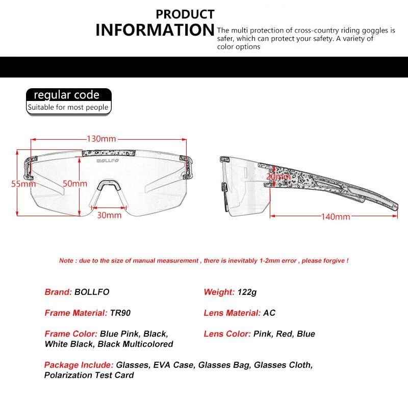 Sports Cycling Sunglasses Bicycle Glasses Polarized Outdoor Riding