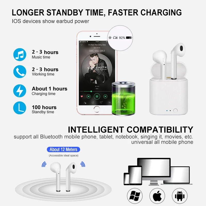 longer standby wireless ear buds
